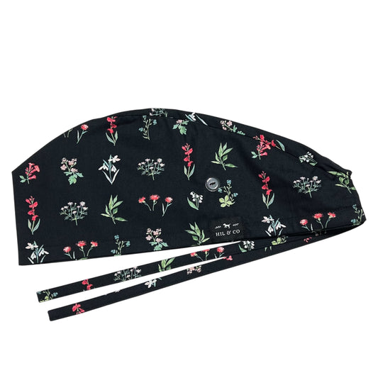 Botanical Study Scrub Cap