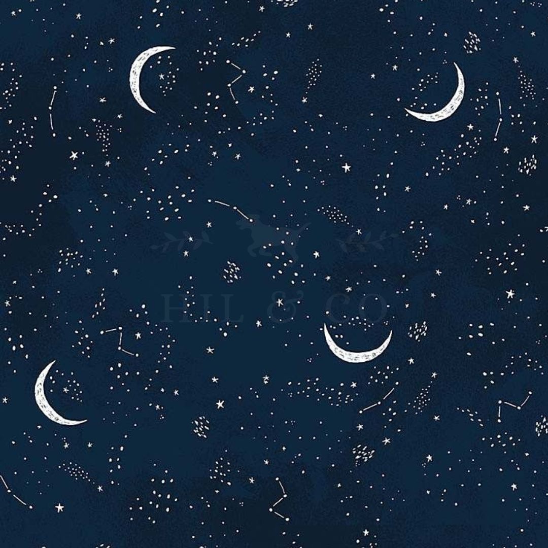 Crescent Moons Scrub Cap