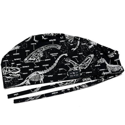 Dino Anatomy Scrub Cap (Glow in the Dark)