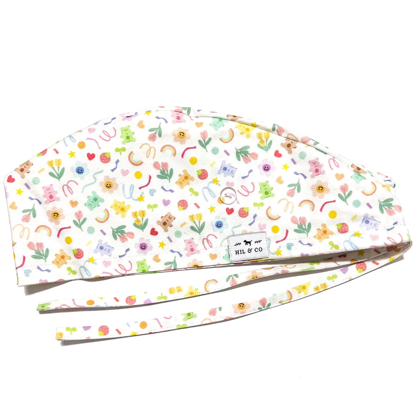 Gummy Bear Confetti Scrub Cap