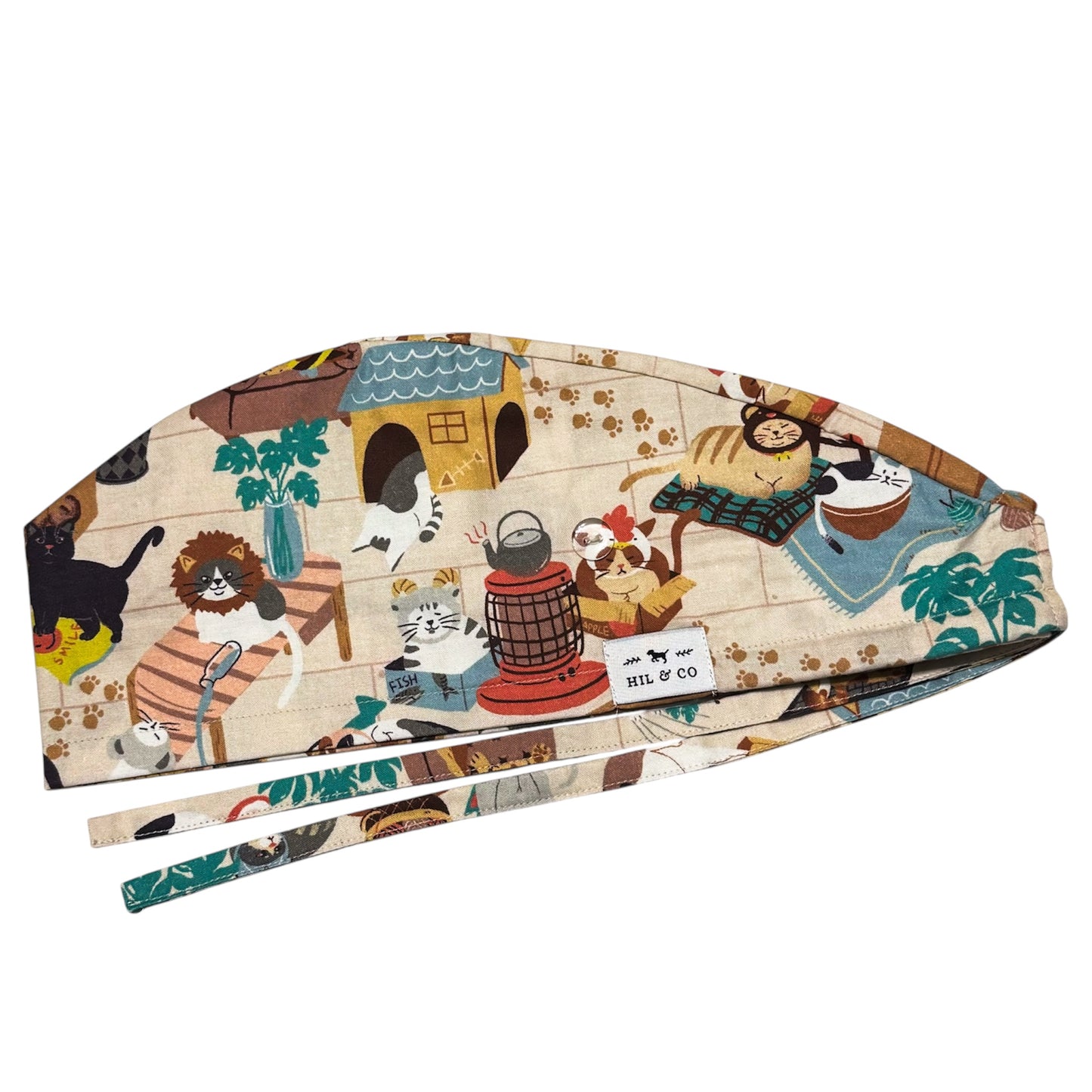 Hats for Cats Scrub Cap