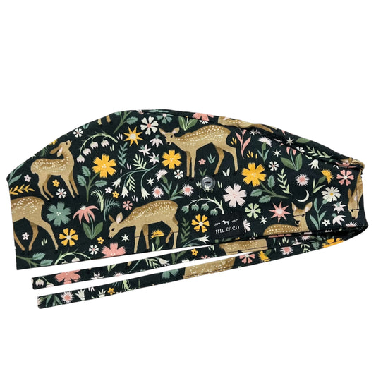 Woodland Deer Scrub Cap