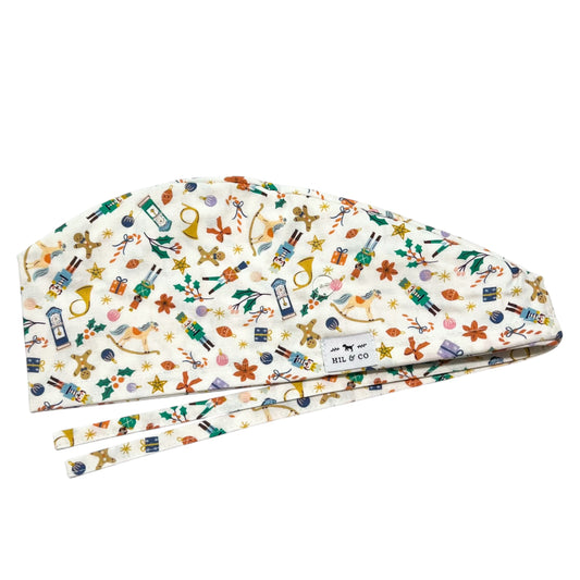 Deck The Halls Scrub Cap
