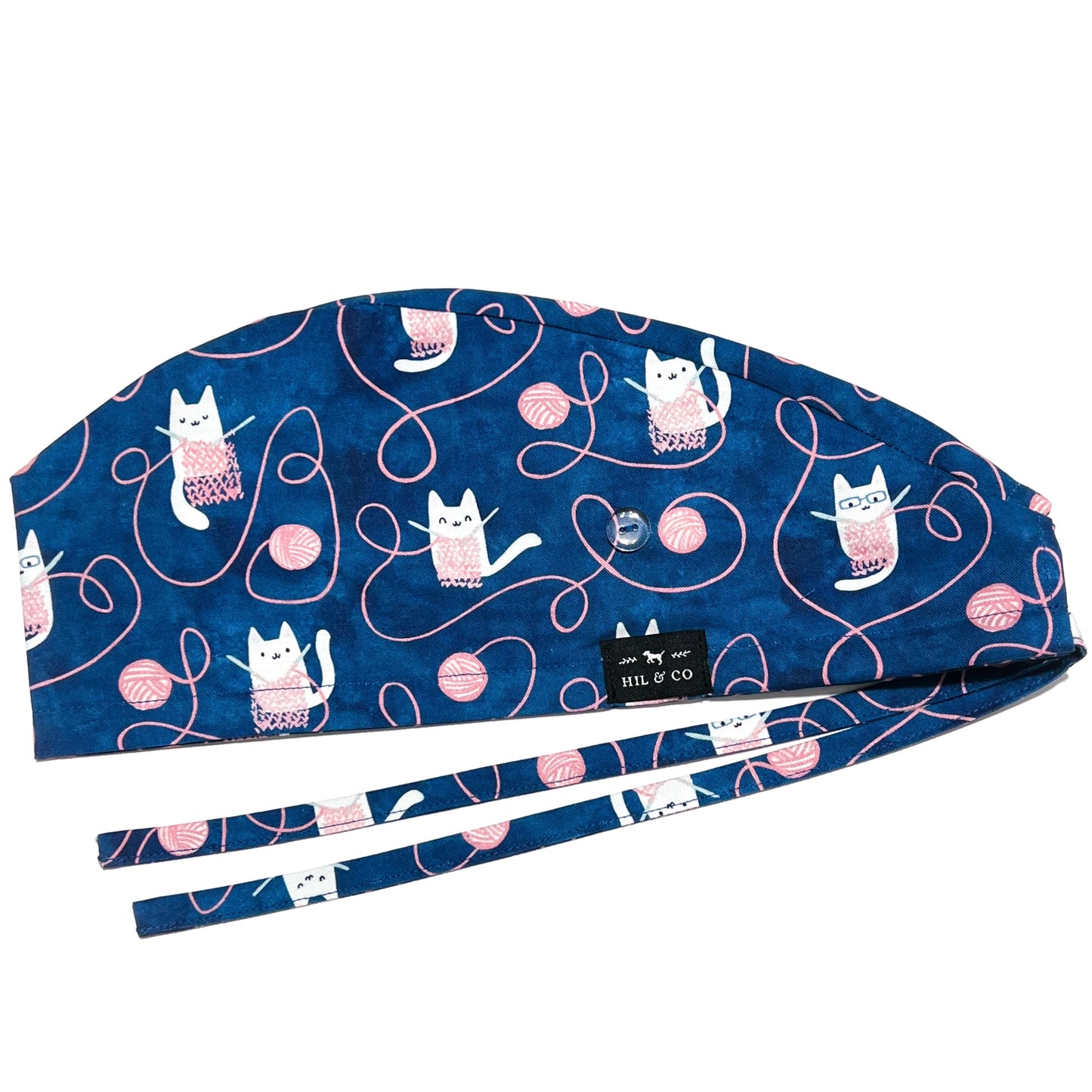 Knitting Kitties Scrub Cap