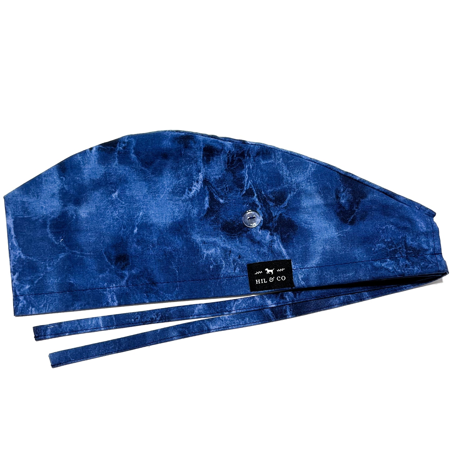 Marbled Waves Scrub Cap (Ocean)