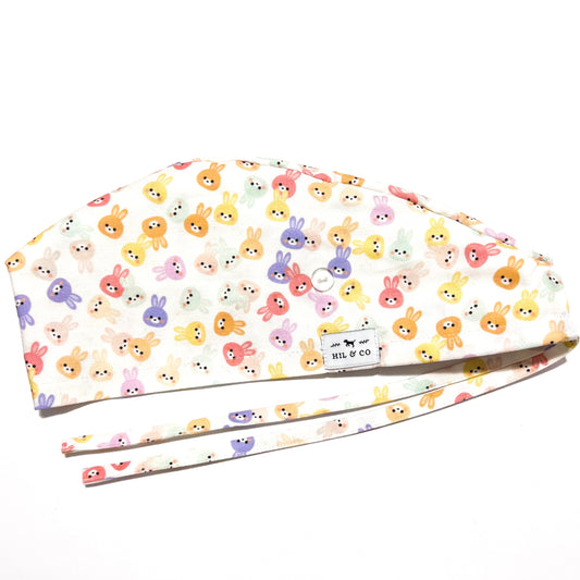 Rabbits Scrub Cap (Multi-Coloured)