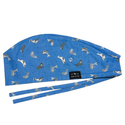 Seals & Walruses Scrub Cap