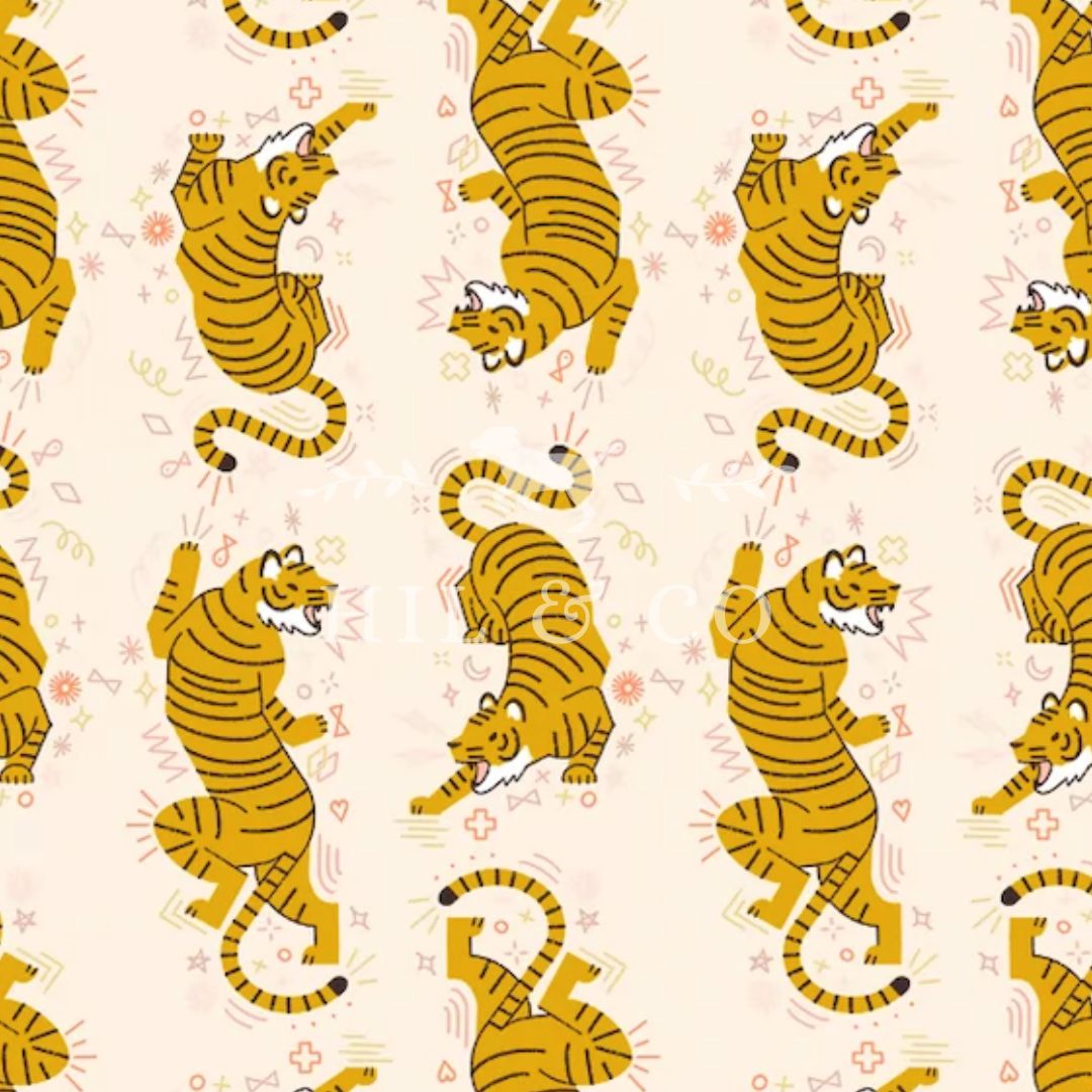 Tigers Scrub Cap (Cream)