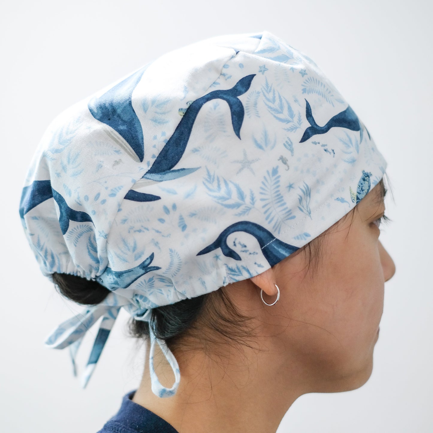 Cat Huddle Scrub Cap